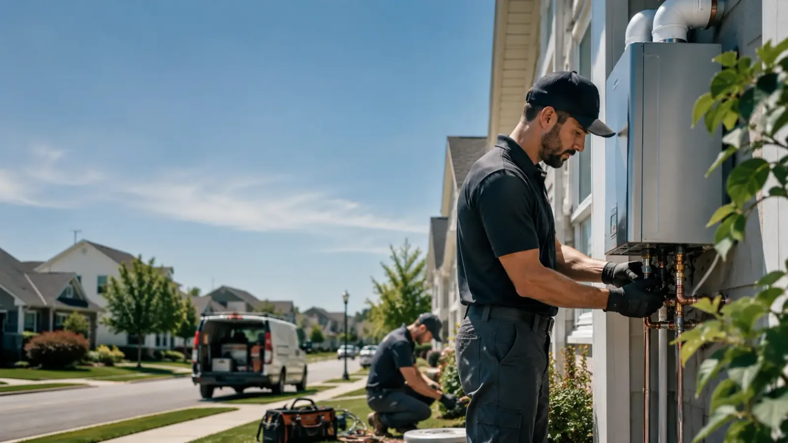 Tankless Water Heater Installation in Fischer, TX